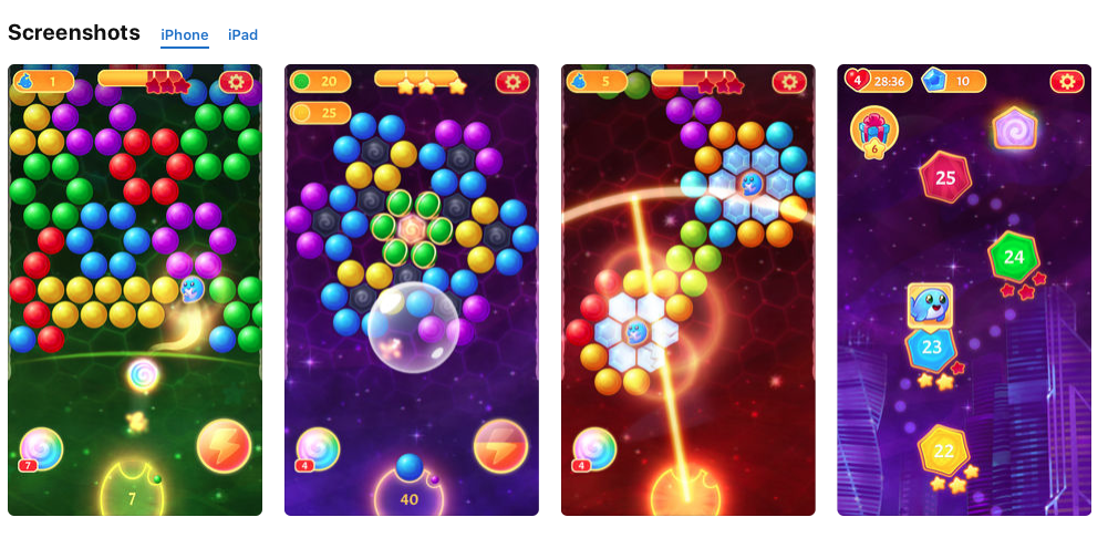 SPACE BUBBLES - Play Online for Free!
