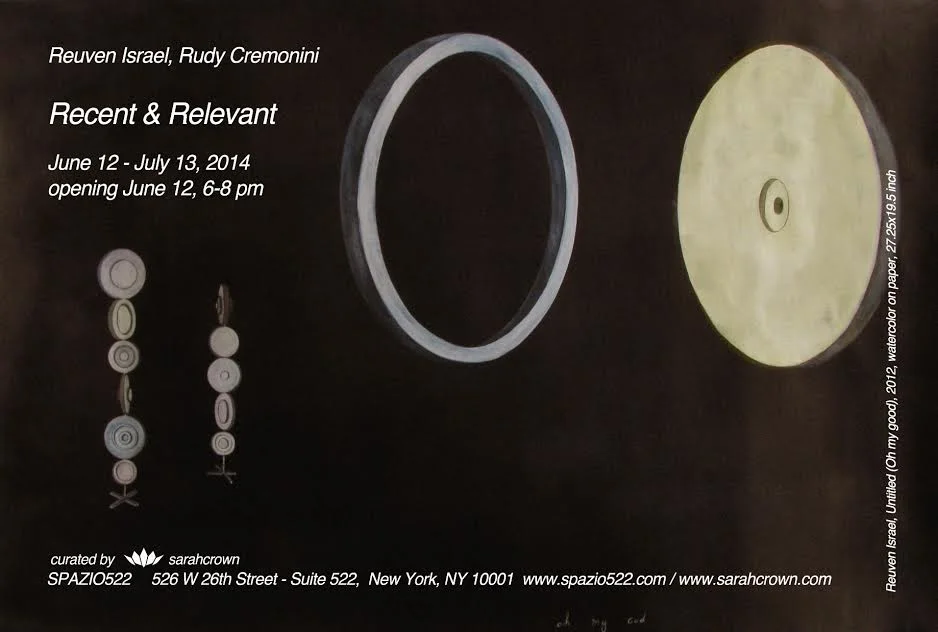 ‘Recent & Relevant’ Rudy Cremonini / Reuven Israel @Spazio522 Chelsea