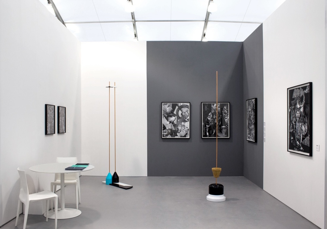 Installation view of Shulamit Nazarian’s booth at UNTITLED, Miami Beach, 2016. Photo courtesy of the gallery.