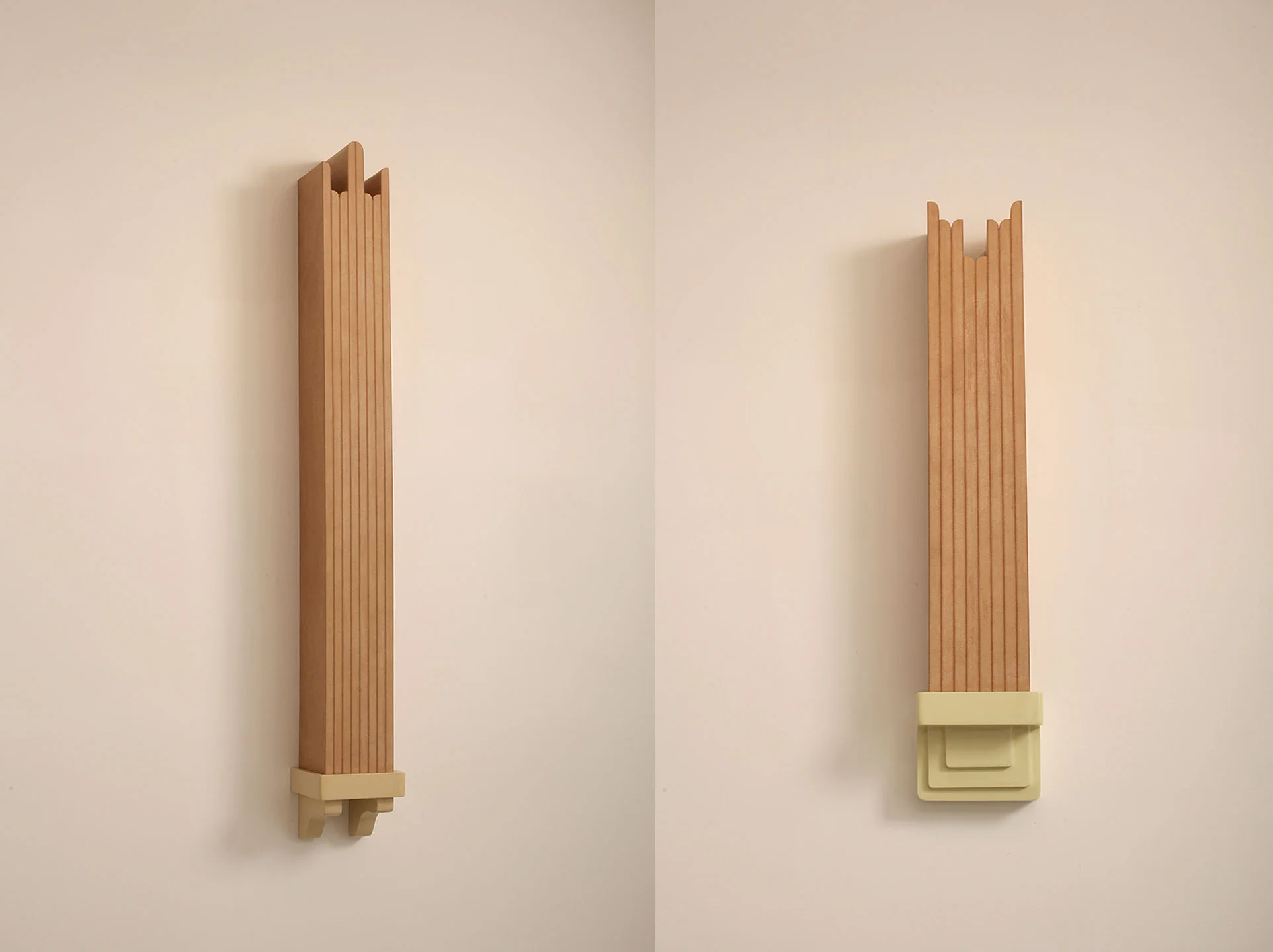 Decoration For Your Temple No. 6 & 11 , 2009 Painted MDF