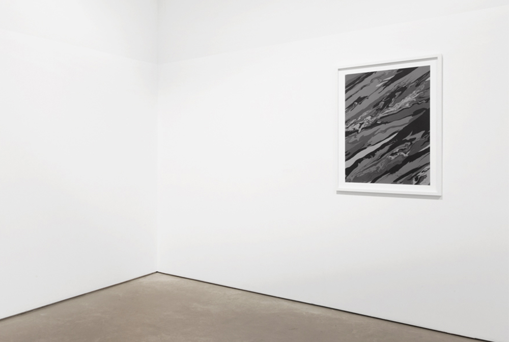 Sediment S1 Installation View, Coa Museum 2015, Silkscreen, On Paper 100 x 70 cm