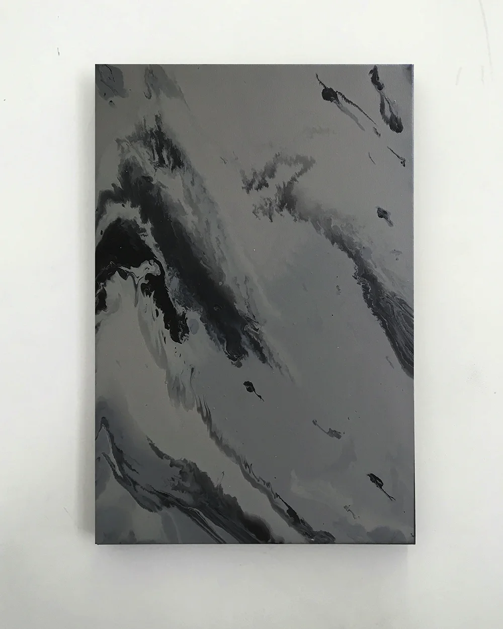 Random Thoughts On Swiping Reality 2016, Acrylic On Canvas 60 x 40 cm