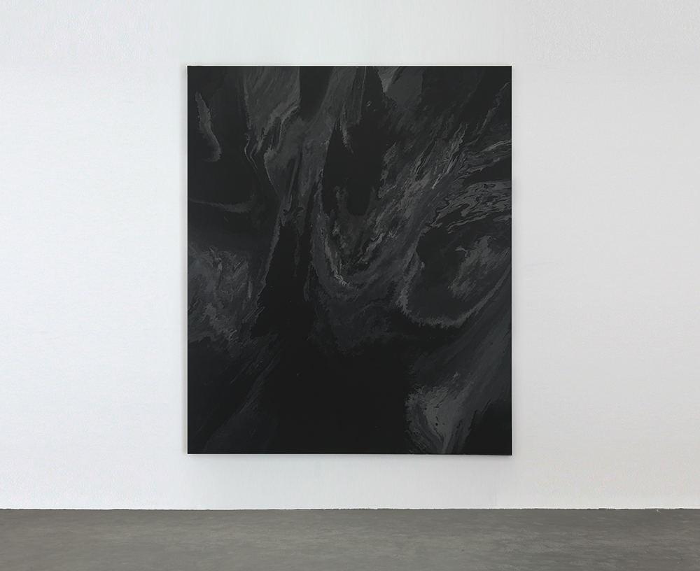 While Satellites Dance 2016, Acrylic On Canvas 180 x 150 cm