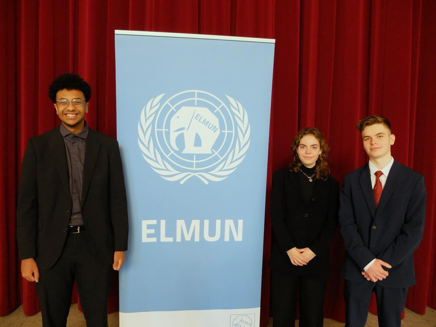 Special Political Committee (GA4) or &ldquo;The Legacy&rdquo; chaired by Rashed Mahgoub (left), Silo&eacute; Kamps (middle), and Alexander Hermann (right).