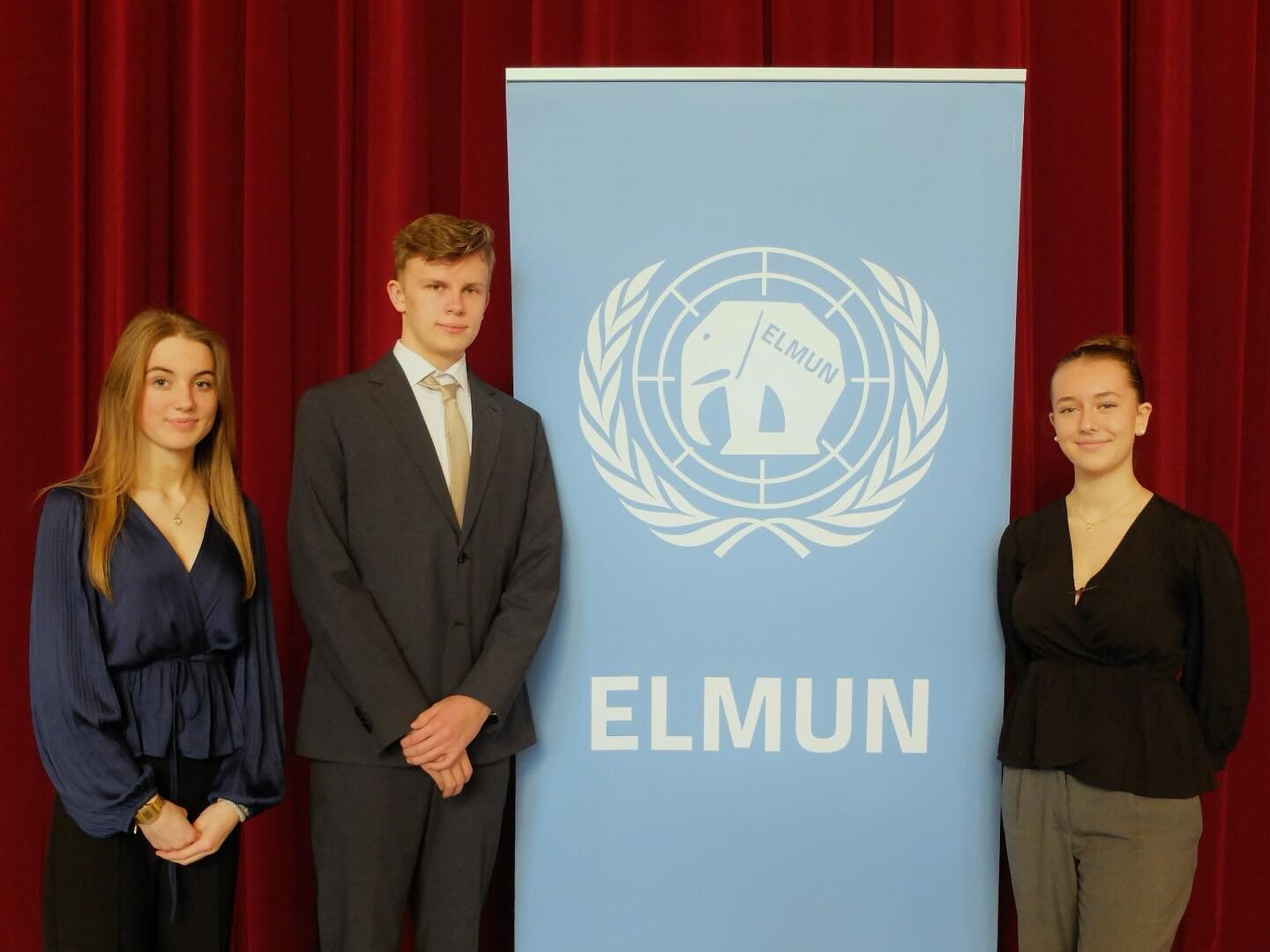Disarmament and International Security Committee🔐 (GA1) chaired by Lilian Sa&szlig; (left), Mats Kulmann (middle), and Niki Marie Wenzel (right).
&ldquo;Chairs can open doors, but delegates do the actual work.&rdquo;