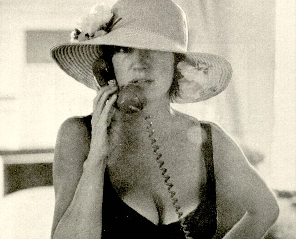 Babitz, as pictured on the first edition of Eve’s Hollywood .