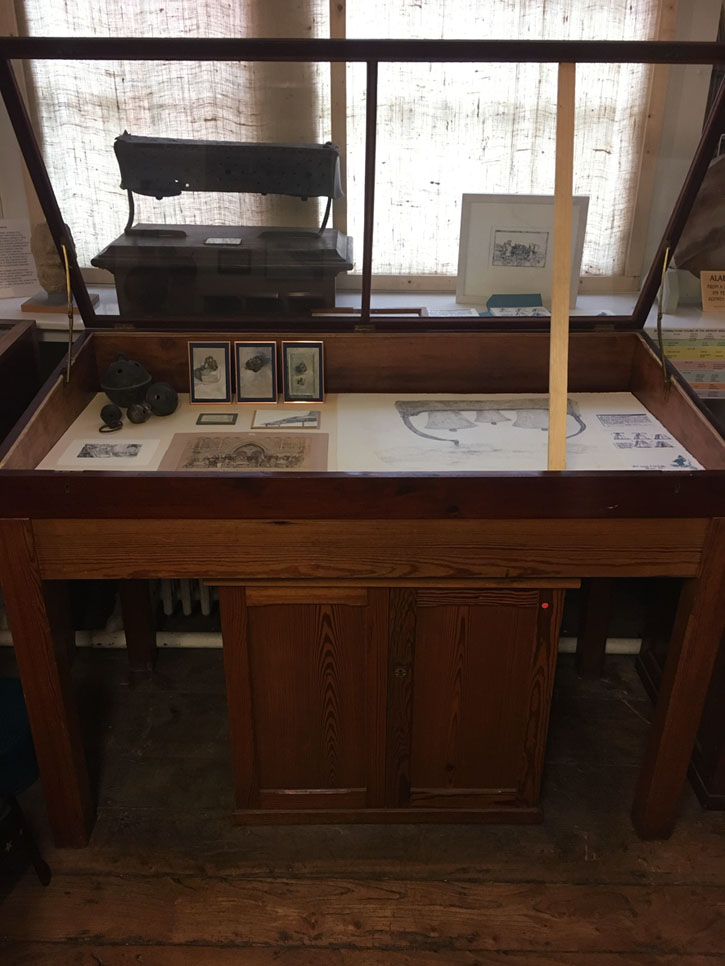 Cabinet 48, Geology Room, Wells and Mendip museum