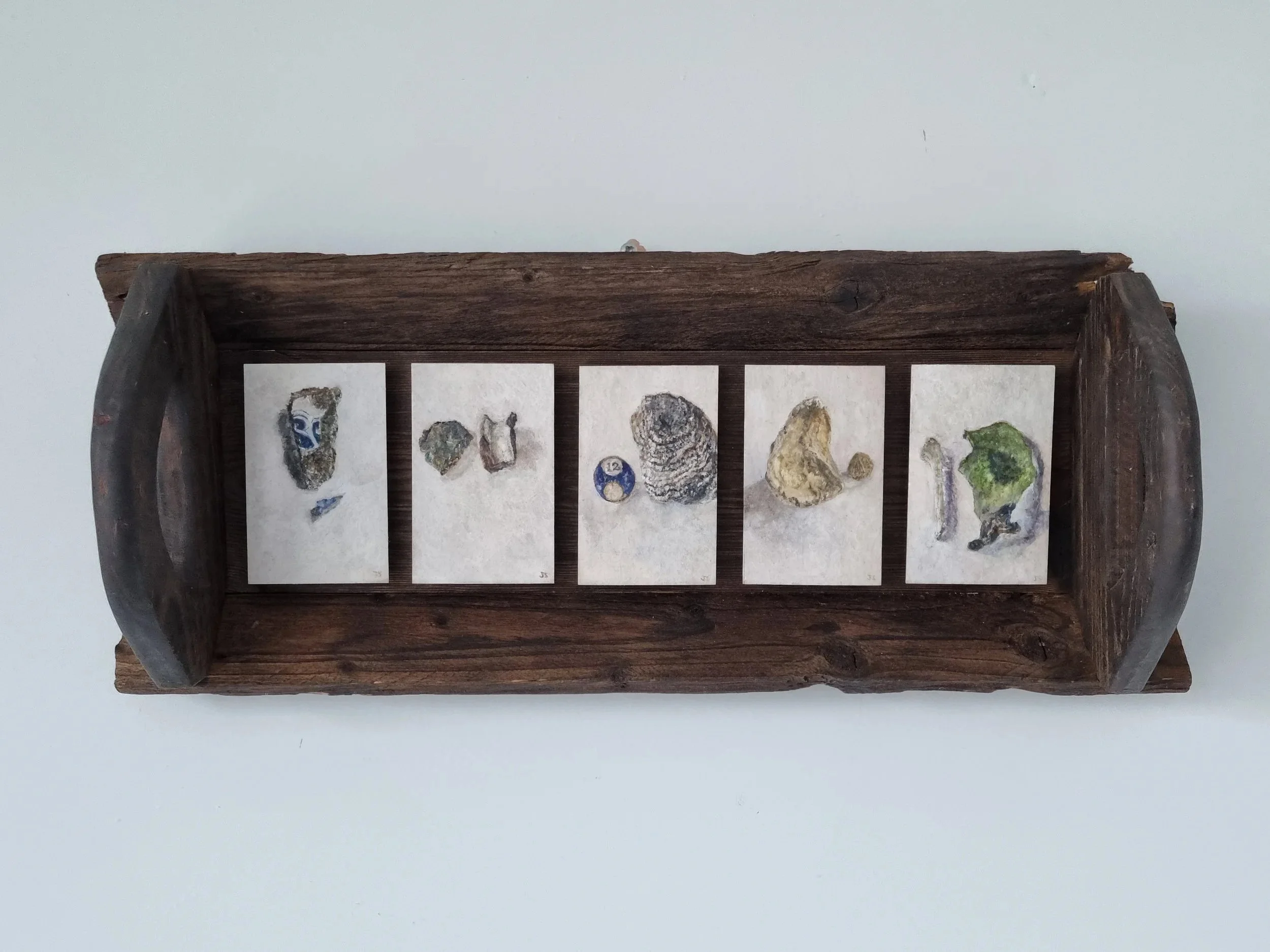 finds, Lydiard walled garden