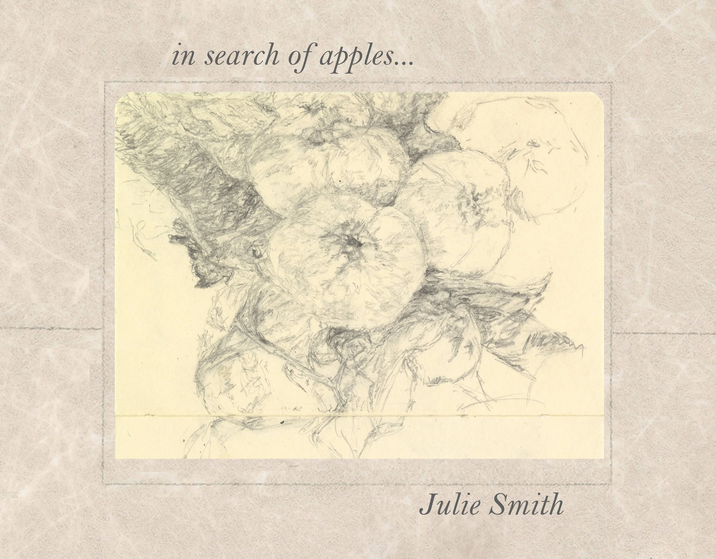 in search of apples, Lydiard walled garden