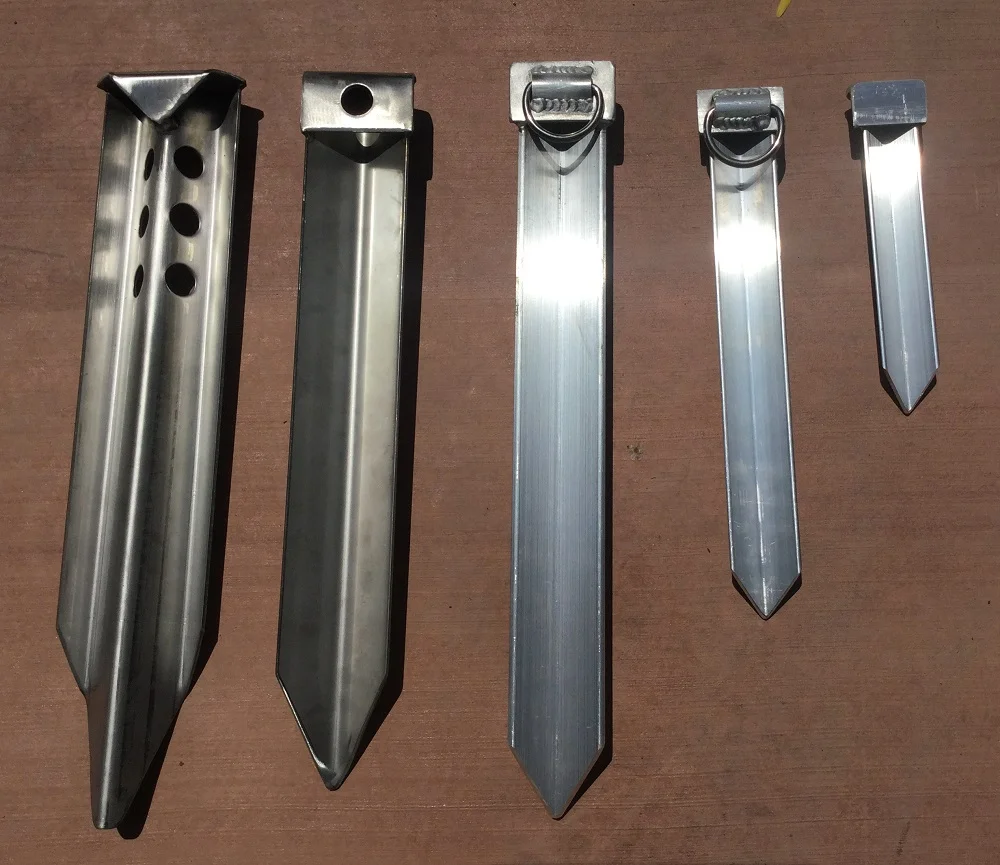 Sand Stakes Aluminum River Trip Gear Eddyline Welding
