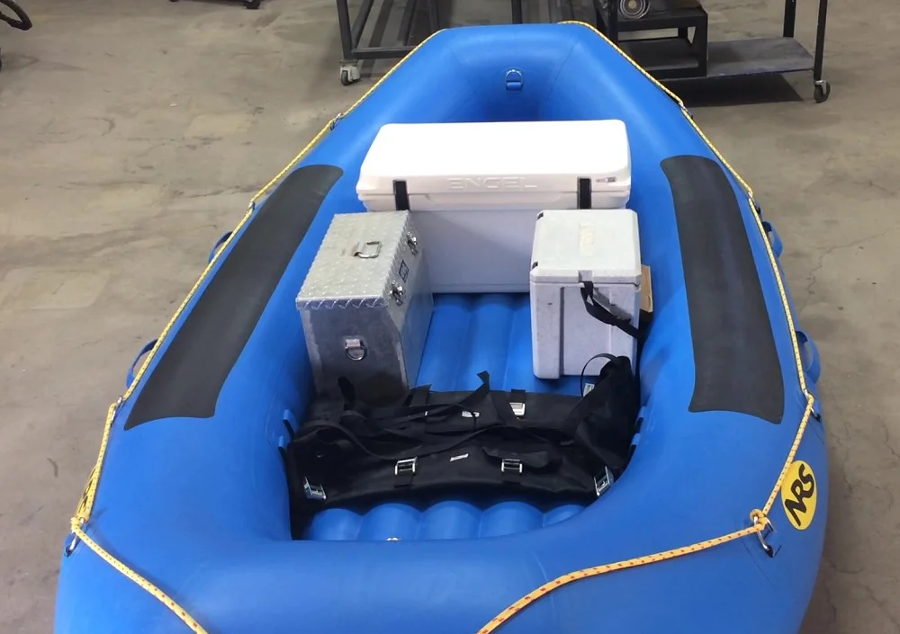 boxy gear placement in raft