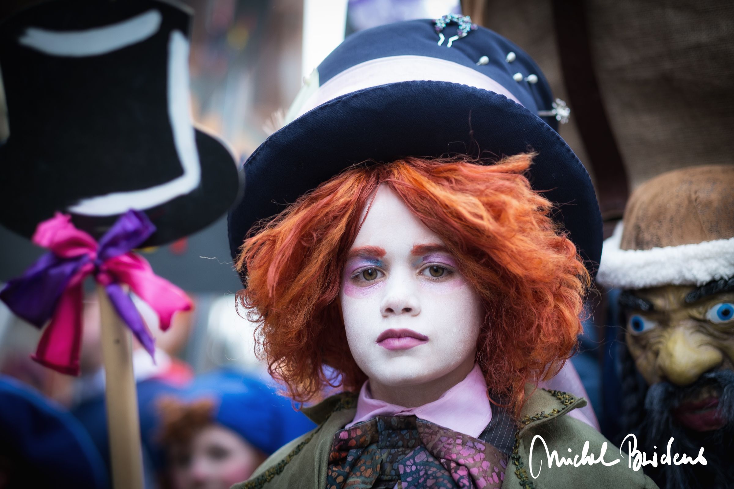 Le Chapelier fou, Carnaval de Binche 2016
