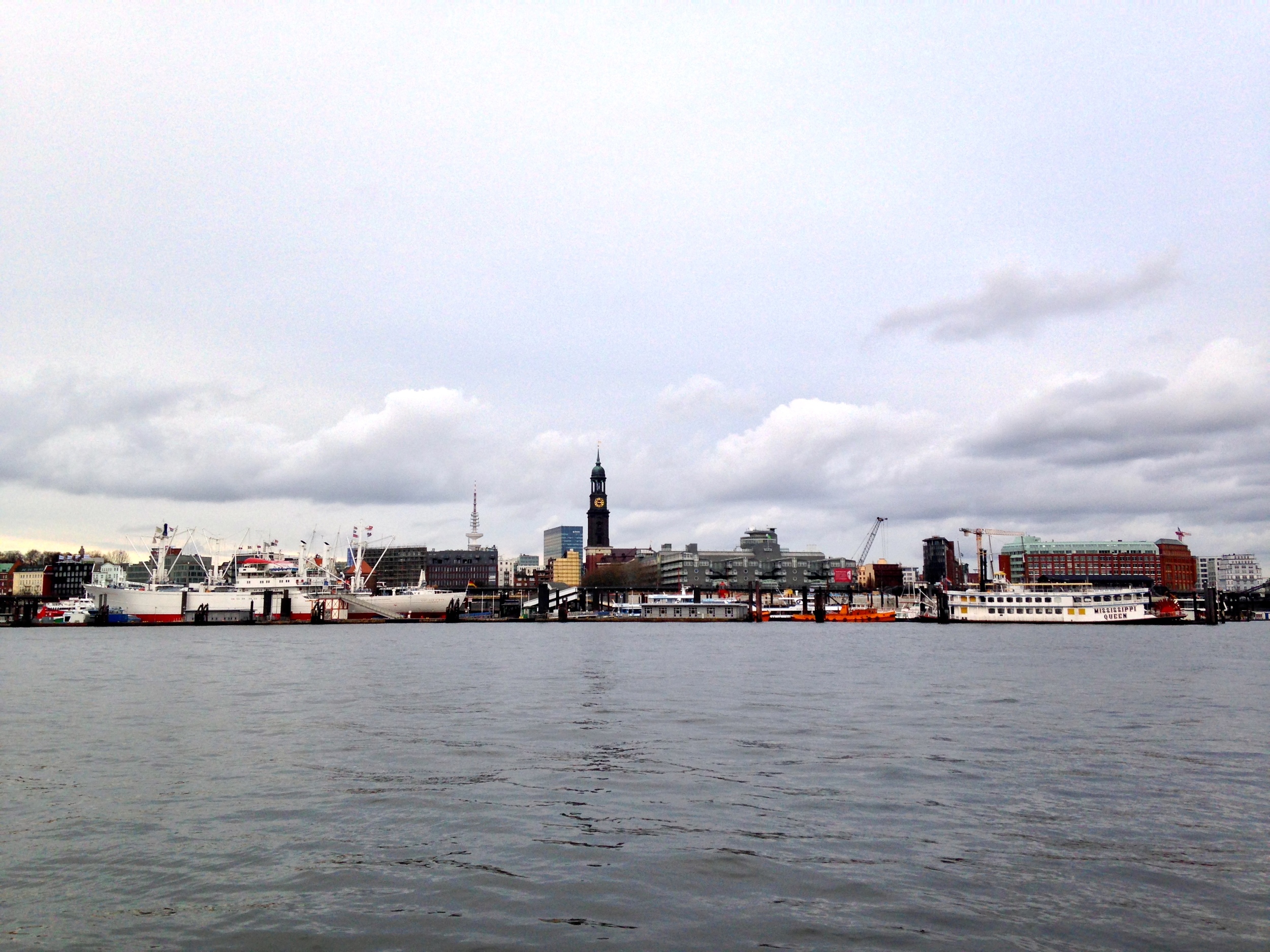 Hamburger Hafen, 25.12.2013