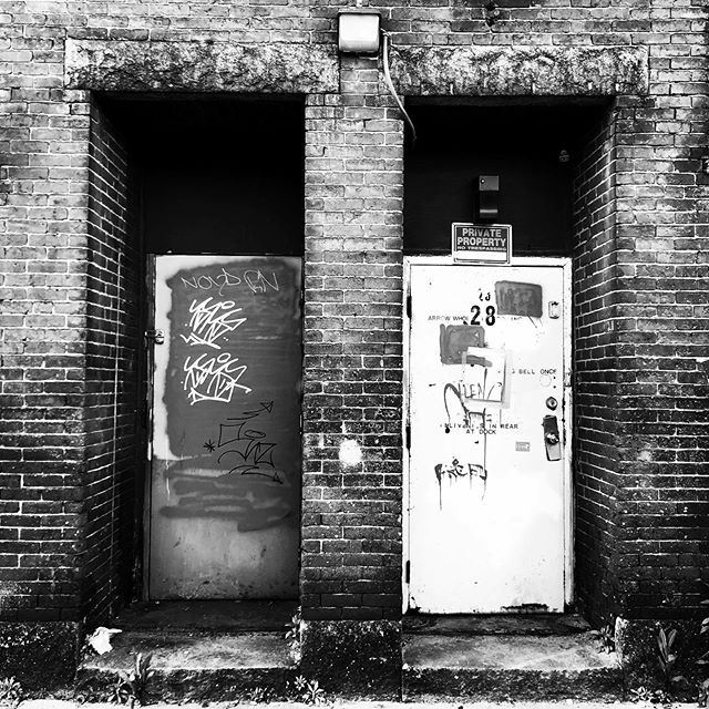 Doors is Worcester. Winter street. #doorsofworcester #worcesterma #doors #doorsofinstagram #blackandwhitephotography