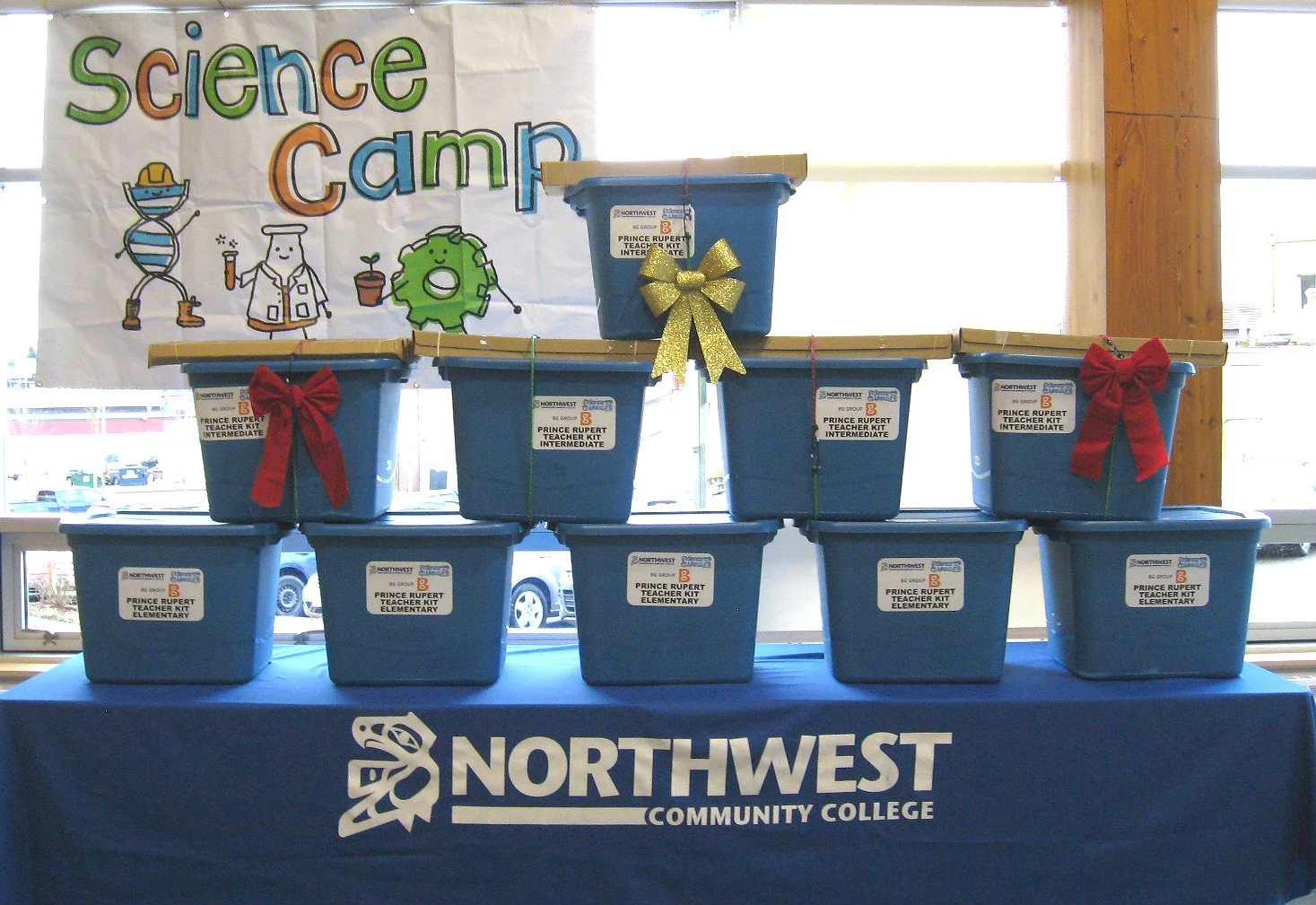 Science Teacher Kits Distributed in Prince Rupert!