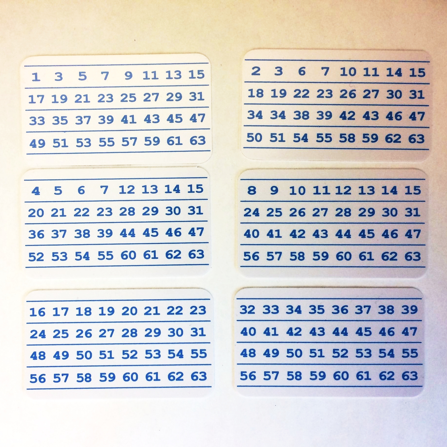 Binary Magic Cards