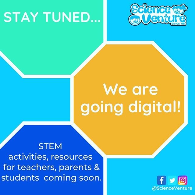 Here we go #vancouverisland! We are expanding our digital platform. We will be posting resources and activities for teachers, parents and students to keep the #stem excitement and learning alive at home. Follow us for more details as we roll out our 