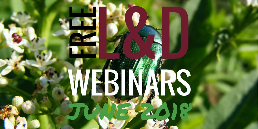 Free L&D webinars for June 2018