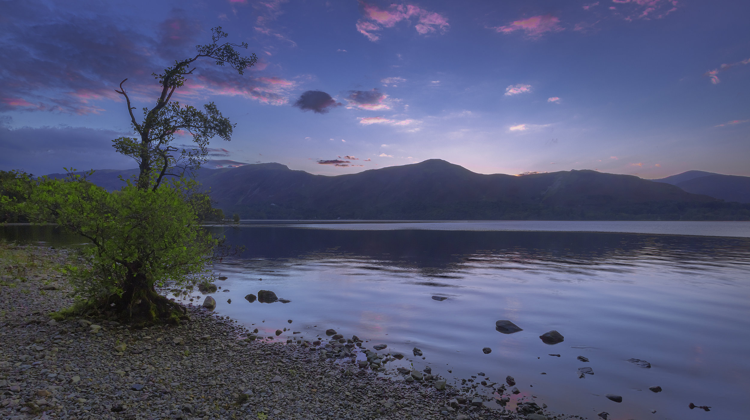 The Lakes - Derwent Water Sunset Sky.jpg