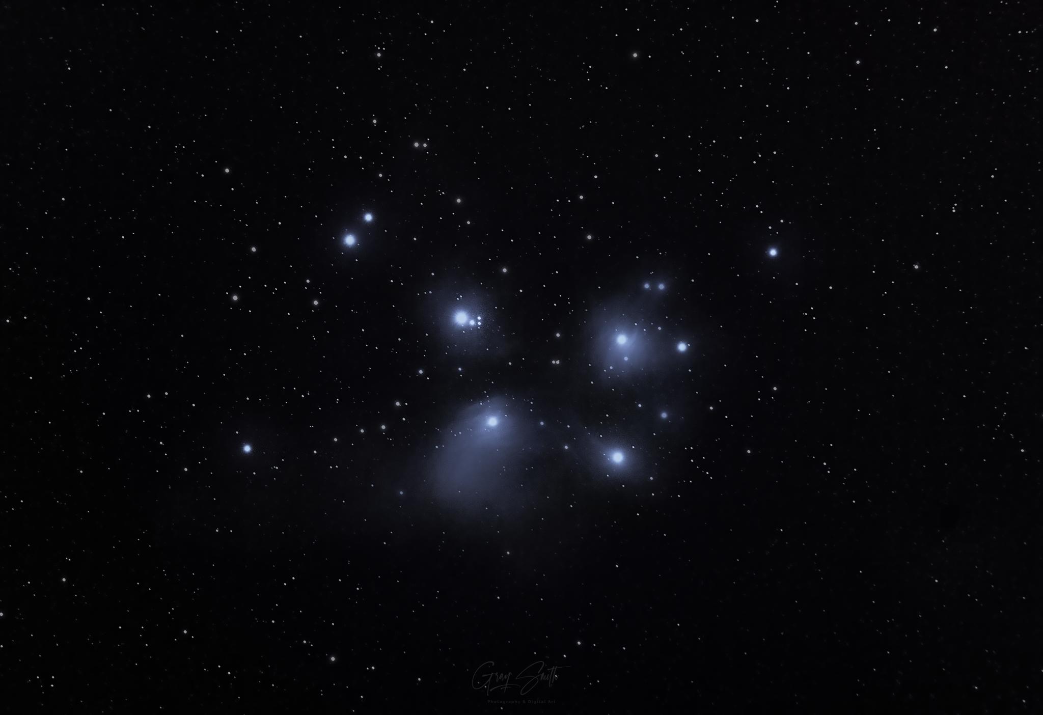 Pleiades Star Cluster From The Ford.png