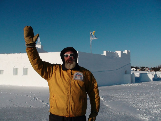 Snow King builder of the Ice Castle