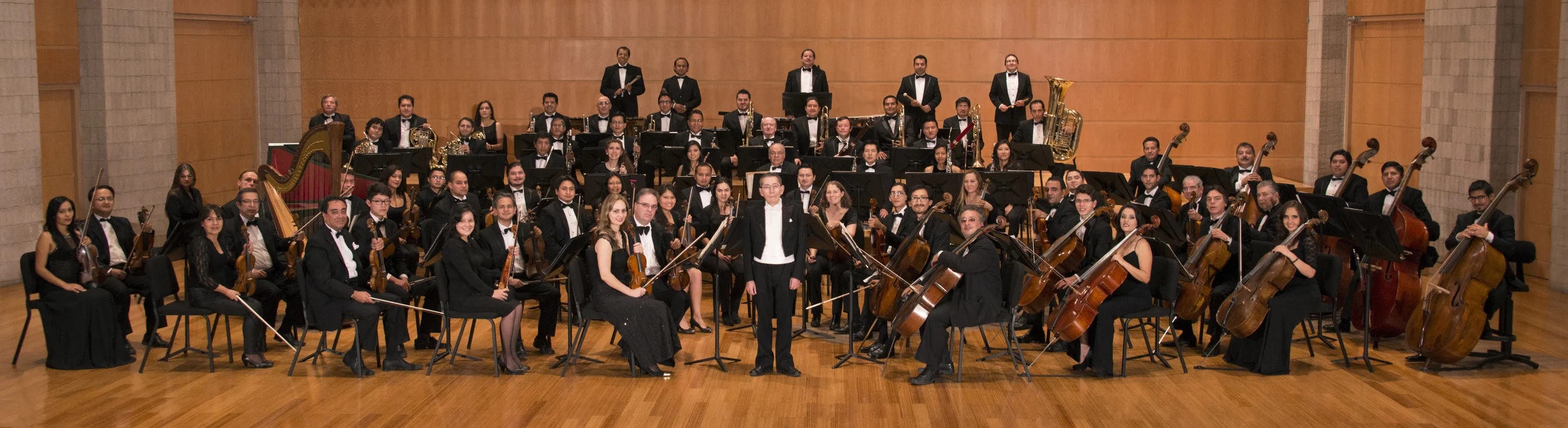 Orquesta Sinfónica Nacional del Ecuador con el solista Washington Garcia, piano