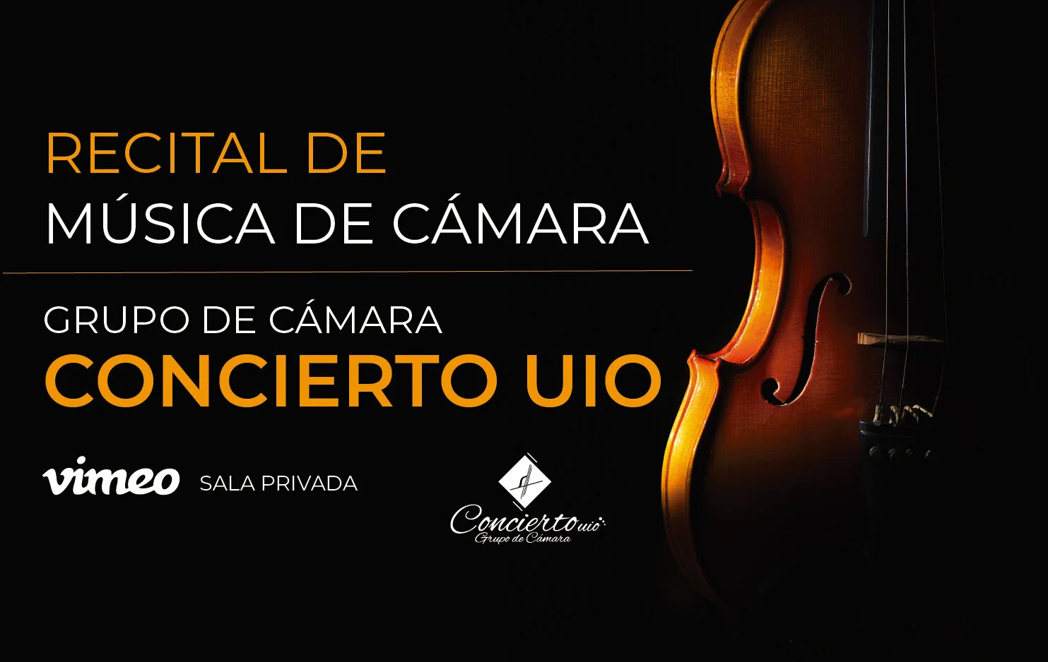      

 
   La Casa de la Música continúa con su programación en formato online y presenta un extraordinario recital de música de cámara con la agrupación Concierto UIO que difunde música académica y universal de compositores ecuatorianos y del mundo