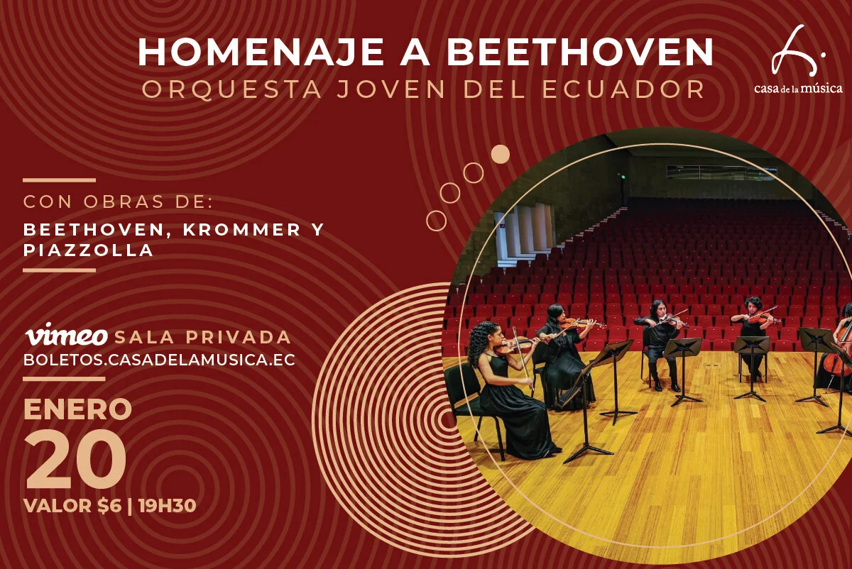 ORQUESTA JOVEN DEL ECUADOR: HOMENAJE A BEETHOVEN