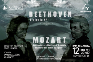 ORQUESTA SINFÓNICA NACIONAL: BEETHOVEN Y MOZART