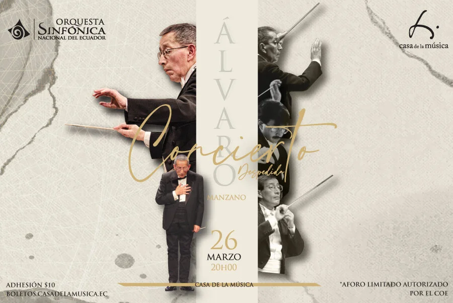 ORQUESTA SINFÓNICA NACIONAL: CONCIERTO DE DESPEDIDA DEL MAESTRO MANZANO