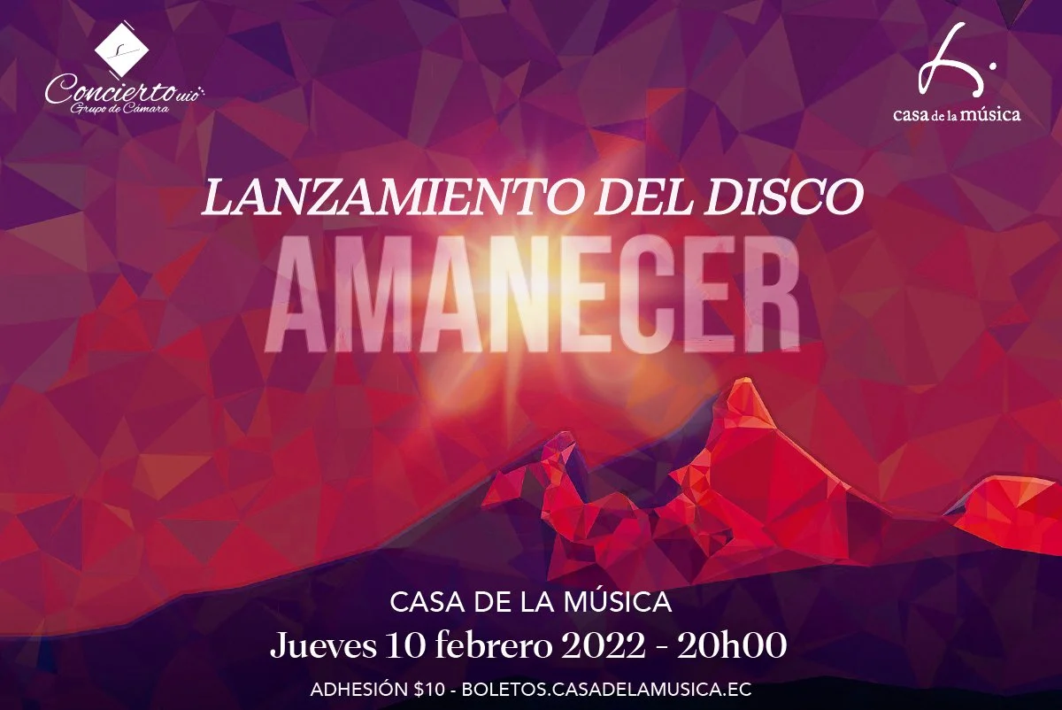 Concierto UIO: Lanzamiento del disco Amanecer