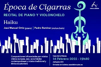 Dúo Haiku: Época de Cigarras - Recital de violonchelo y piano 