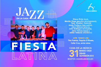 JAZZ EN LA CASA: FIESTA LATINA