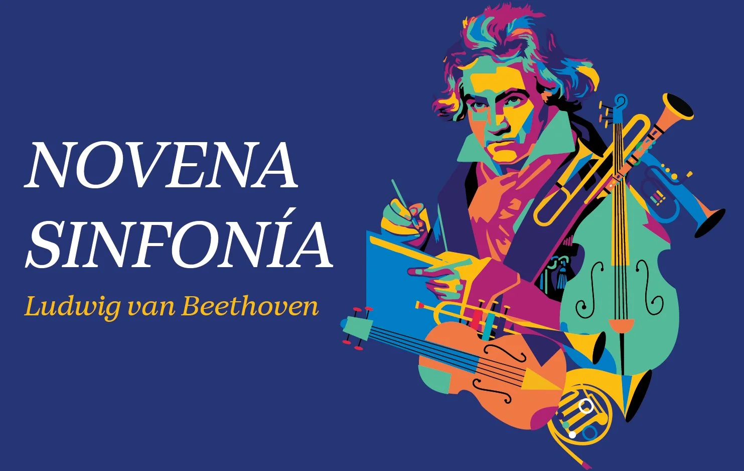      

 
   La Unión Europea, la Casa de la Música y la Orquesta Sinfónica Nacional presentan la  NOVENA SINFONÍA  de Ludwig van  Beethoven , una de las composiciones más emblemáticas de la historia de la música y símbolo de libertad. El concierto es