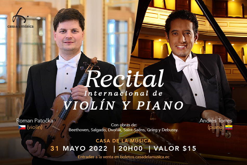 RECITAL INTERNACIONAL DE VIOLÍN Y PIANO