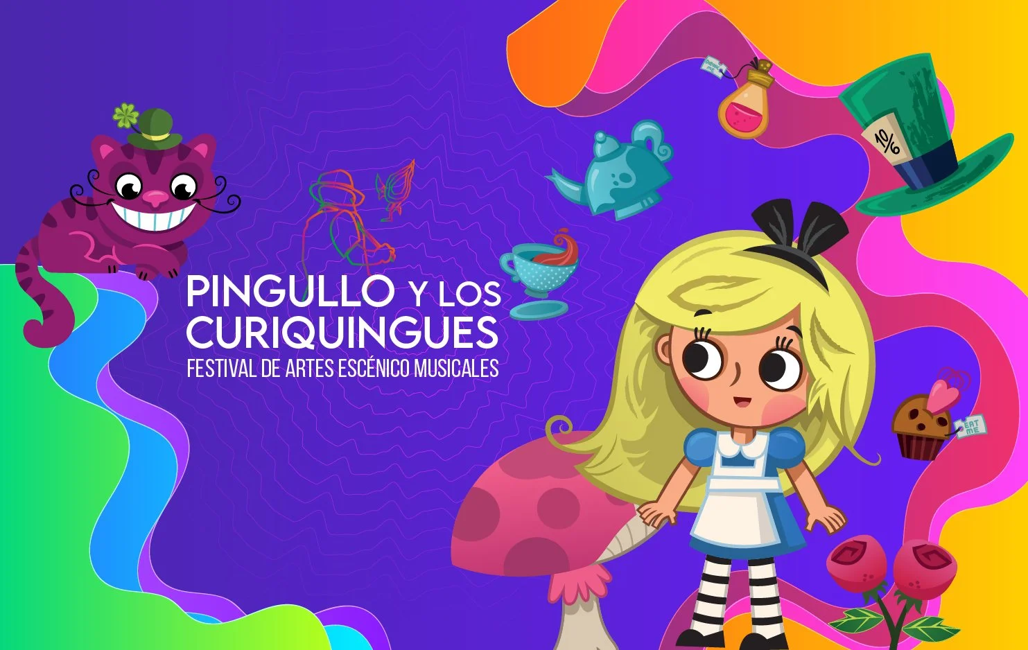     

 
   La Casa de la Música en el marco de la séptima edición del Festival de Artes Escénico Musicales Pingullo y los Curiquingues presenta PASEO MÁGICO POR WONDERLAND. La magia y las burbujas gigantes se juntan en un espectáculo inspirado en la