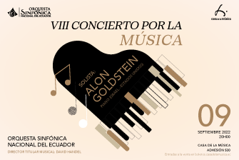 VIII Concierto por la Música: Alon Goldstein y la OSNE