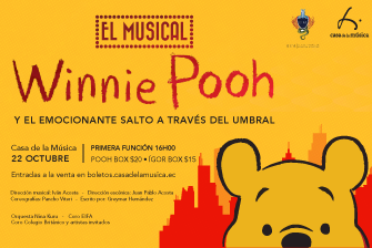 Musical Winnie Pooh y el Emocionante Salto a través del Umbral – Primera Función