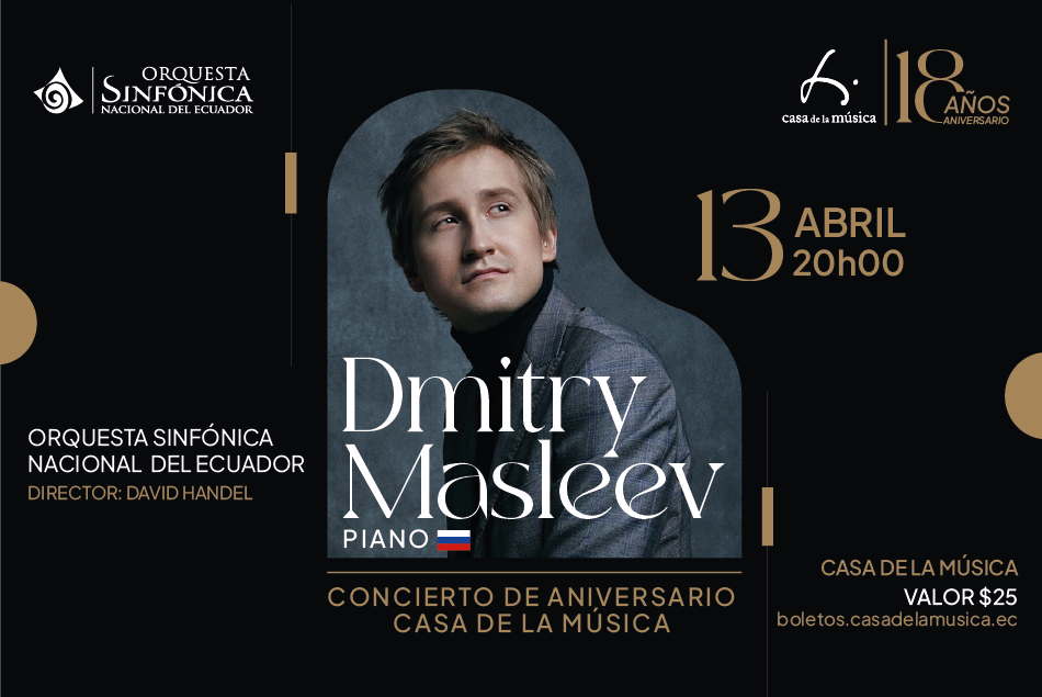 Aniversario Casa de la Música: Osne y Dmitry Masleev (piano)