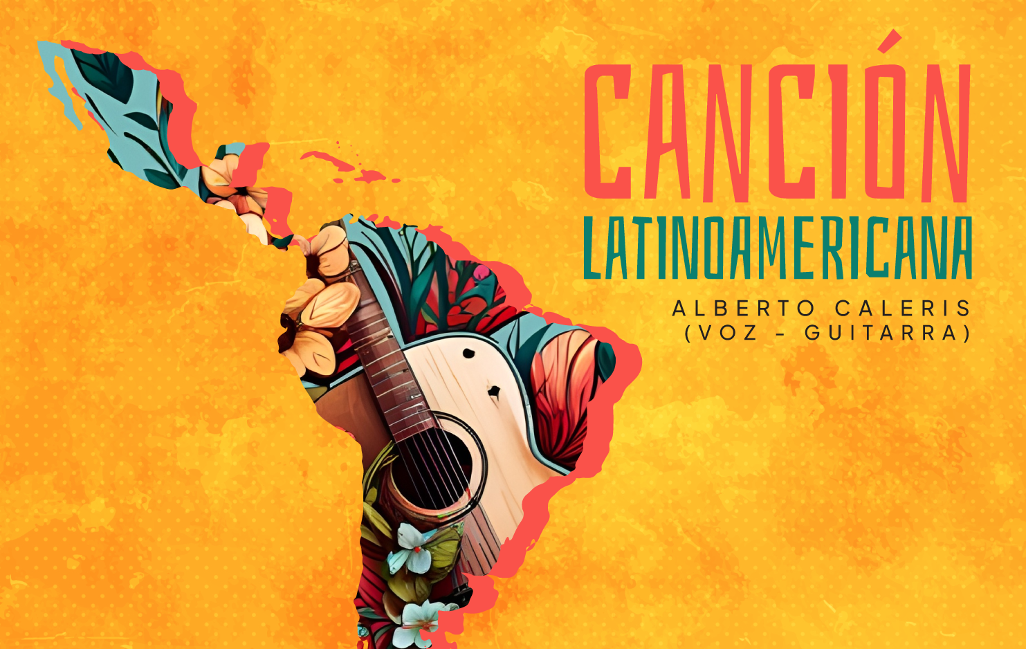      

 
   La Casa de la Música presenta al destacado cantautor argentino Alberto Caleris en el concierto CANCIÓN LATINOAMERICANA, una propuesta que aborda las diferentes formas musicales latinas para descubrir las raíces de nuestra cultura.&nbsp;Es