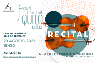 Recital ganadores del concurso de violonchelo