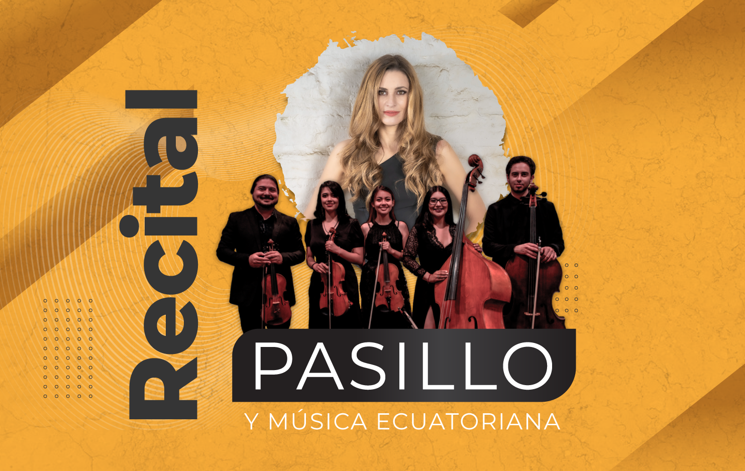      

 
   La Casa de la Música presenta un extraordinario recital de pasillos y música ecuatoriana con el destacado grupo de cámara Concierto UIO y la participación especial de la talentosa cantante María Isabel Albuja.    Sala de Recitales 19h30 V