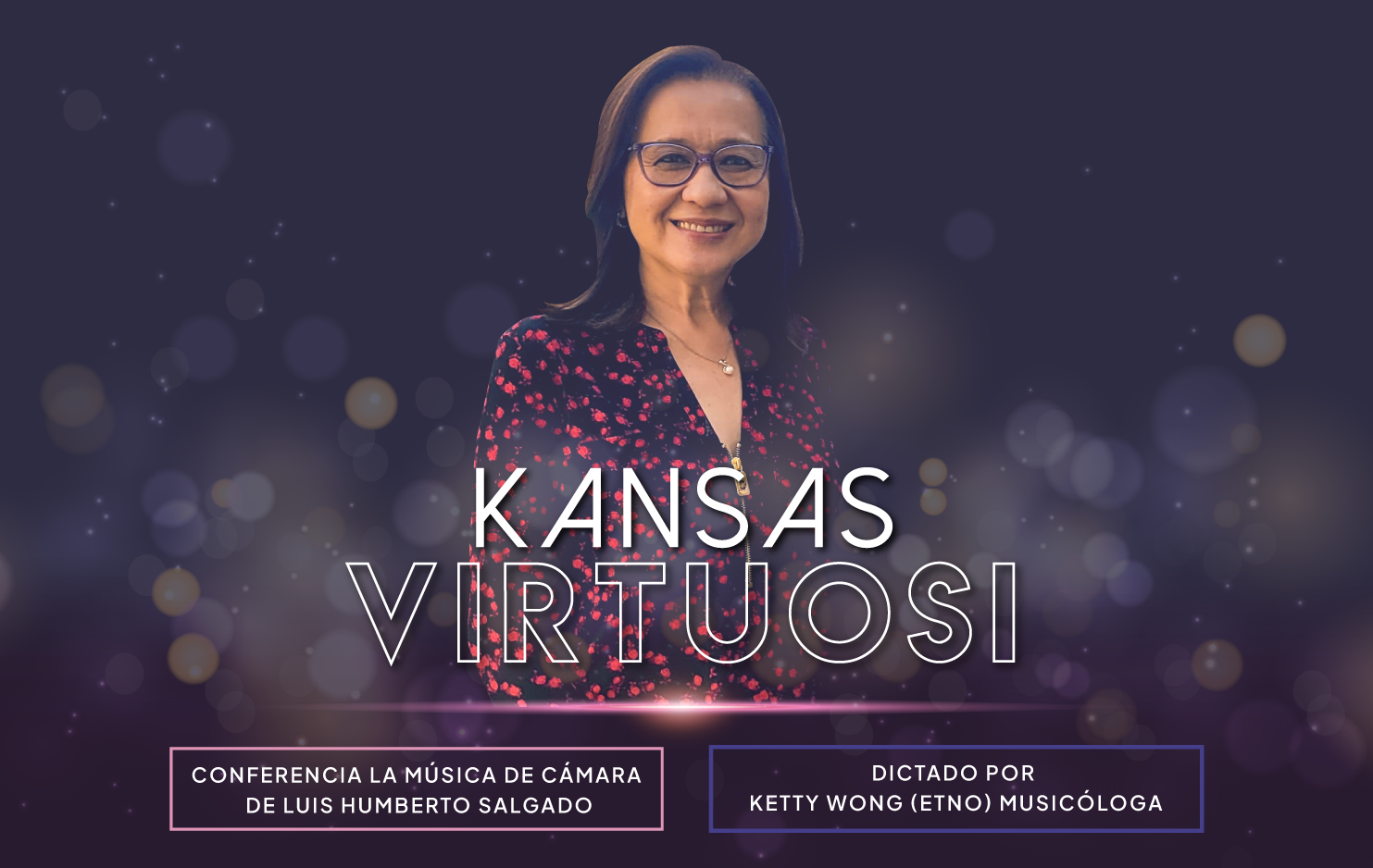      

 
   La Casa de la Música, en el marco de la segunda edición del Festival Internacional de Música de Cámara Hans y Gi Neustaetter presenta la conferencia LA MÚSICA DE CÁMARA DE LUIS HUMBERTO SALGADO dictada por la profesora Ketty Wong, quien a