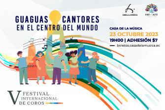 V Festival de Coros Guaguas Cantores en el Centro del Mundo