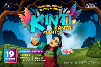 1era función Domingo Chiquito: Kinti Kanta Kuentos