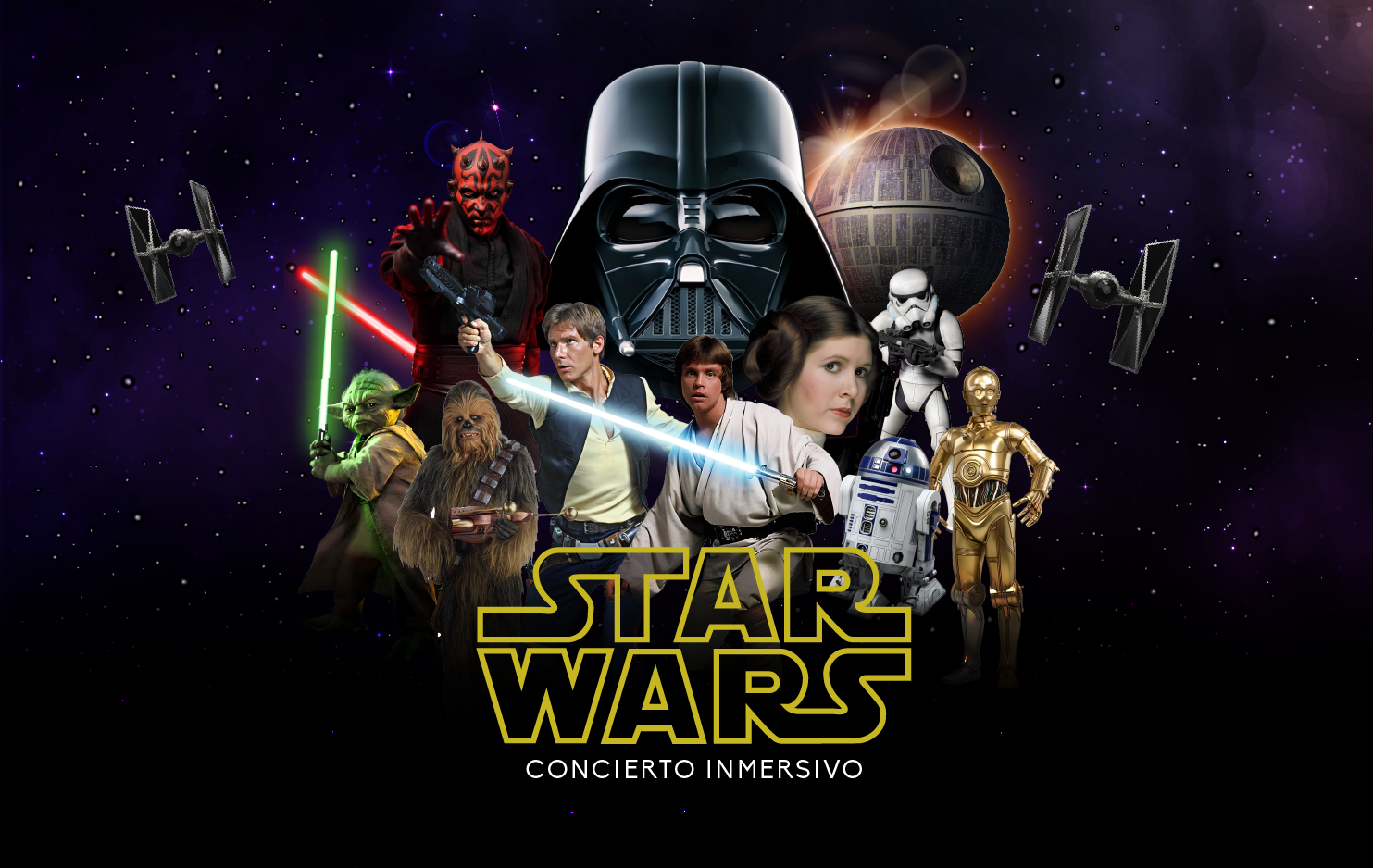 La Casa de la Música y la Orquesta Sinfónica Nacional del Ecuador presentan  STAR WARS CONCIERTO INMERSIVO , una increíble experiencia en la que el público se sumergirá en el universo intergaláctico de una de las sagas más queridas de tod