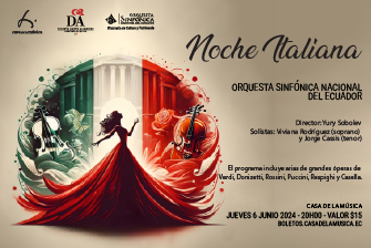 Orquesta Sinfónica Nacional: Noche Italiana