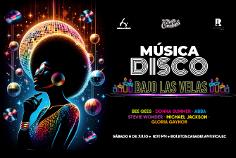 Música Disco bajo las velas