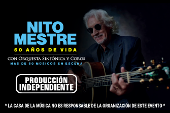Nito Mestre 50 años de Vida con Orquesta Sinfónica y Coros