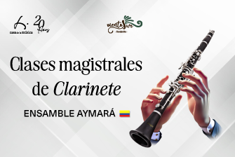 Clases Magistrales de Clarinete: Ensamble Aymará (Colombia)